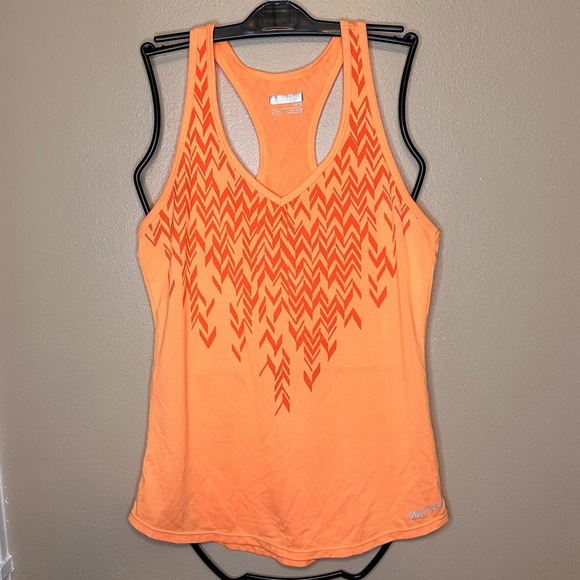 Marmot Women's Layer Up Orange Tank Top Size Medium - Picture 1 of 5